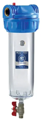 Трёхэлементный магистральный корпус Aquafilter 10SL 1/2'' FHPR12-3V_R 571-0