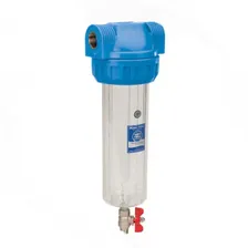 Корпус фильтра Aquafilter трёхэлементный прозр,возд.клап,спускной кран FHPR12-3V R