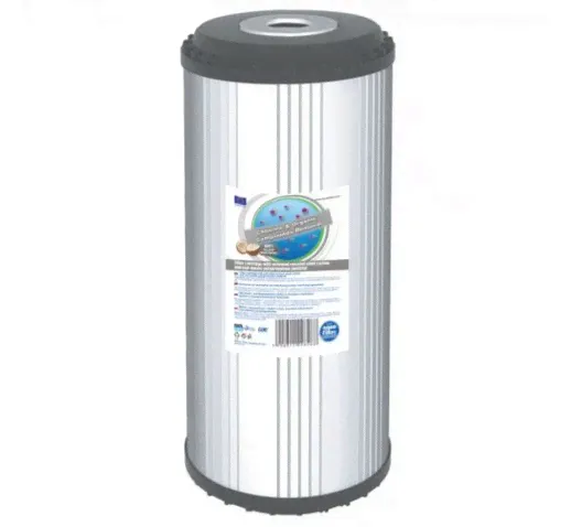 Картридж угольный FCCA 10" 10мкм "Aquafilter"-0