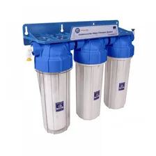 AQUAFILTER FP-3. Трёхступенчатый фильтр для воды с умягчением (Польша)