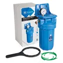 AQUAFILTER Корпус фильтра 10BB с манометром, синий, 1"ВР (Польша)